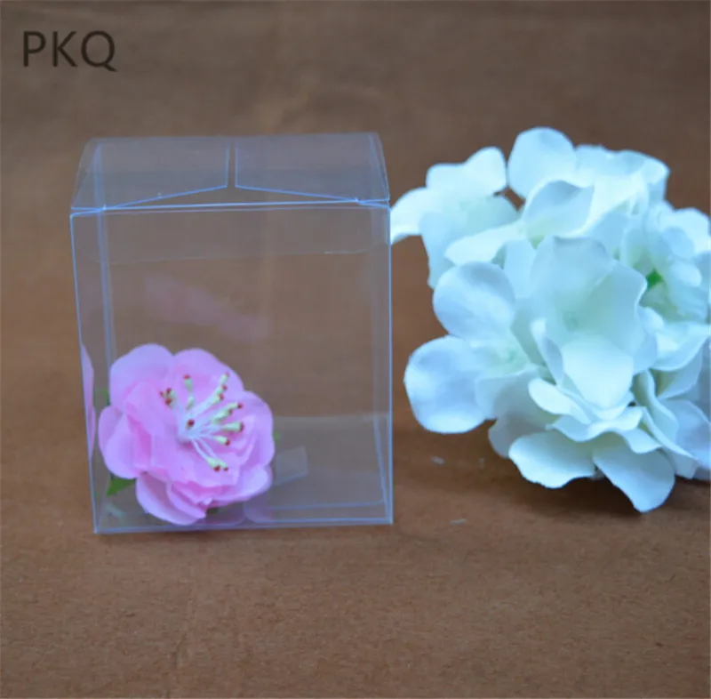 66 Sizes Long Style Clear PVC Packaging Box Party Jewelry Candy Chocolate Plastic Storage Box Dust Proof Display Protection Box