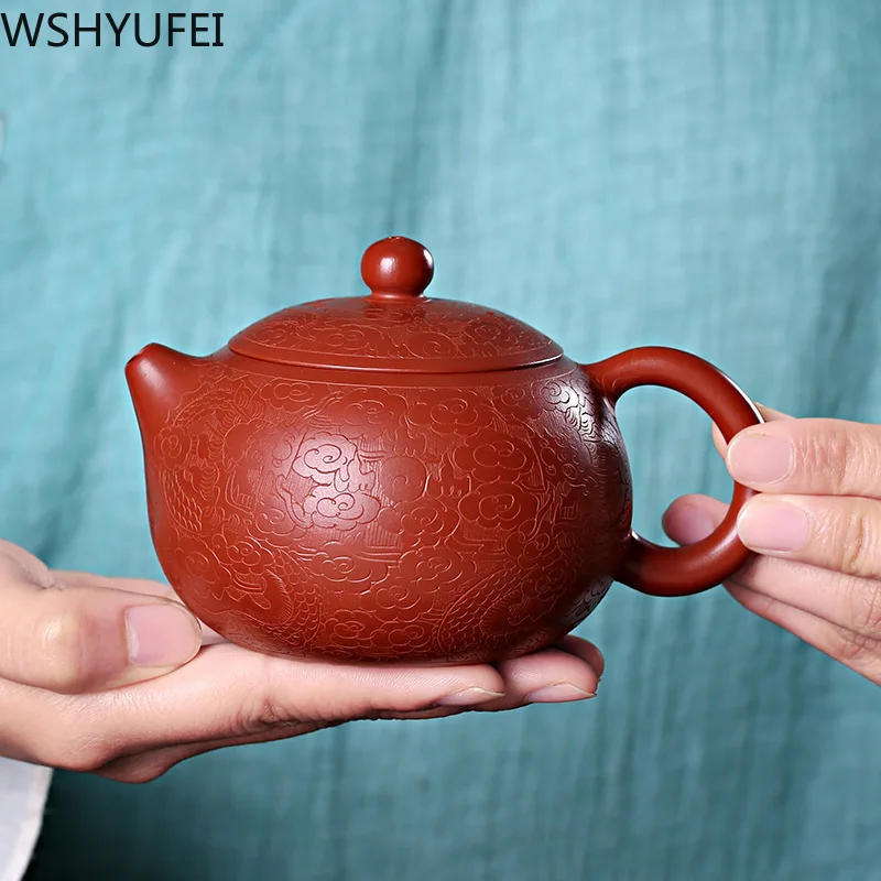 Чайники из исинской глины с рисунком дракона xishi чайный набор галстуком для