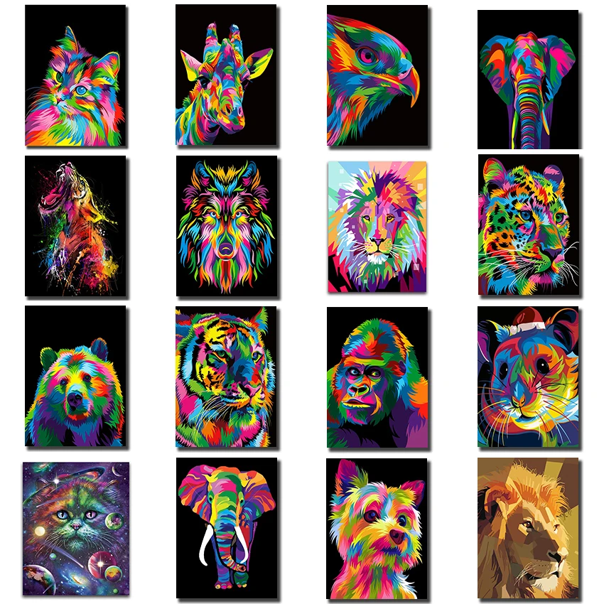 Full-Square-Diamond-embroidery-Diamond-painting-kit-5D-Cross-stitch-Cartoon-Diamond-mosaic-colours-animals-tiger