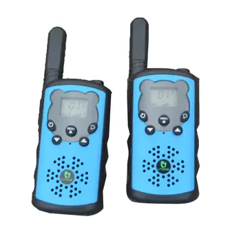 

2Pcs Two Way Radio Kids Walkie Talkie Mini children's outdoor self driving walkie talkie Gadget up to 3km