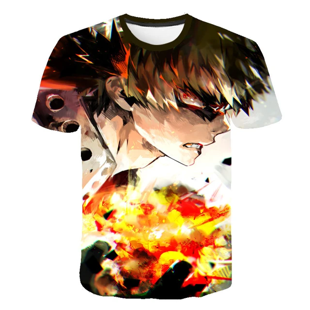 Japanese T-Shirt Shirt - Deku Mall Shirt - Boku no Hero Academia