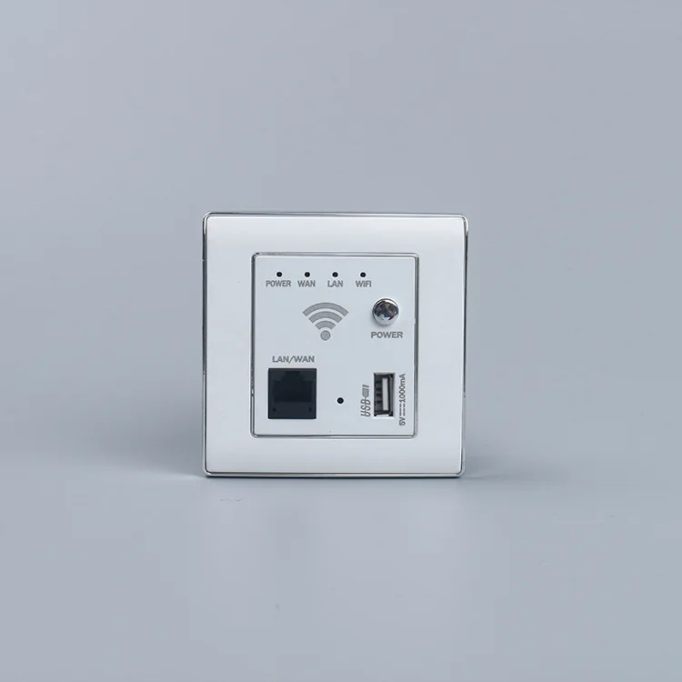 

Addis Smart Home Wall Router Intelligent Socket WiFi Breadboard Household Hotel 86 Type Wireless AP Breadboard