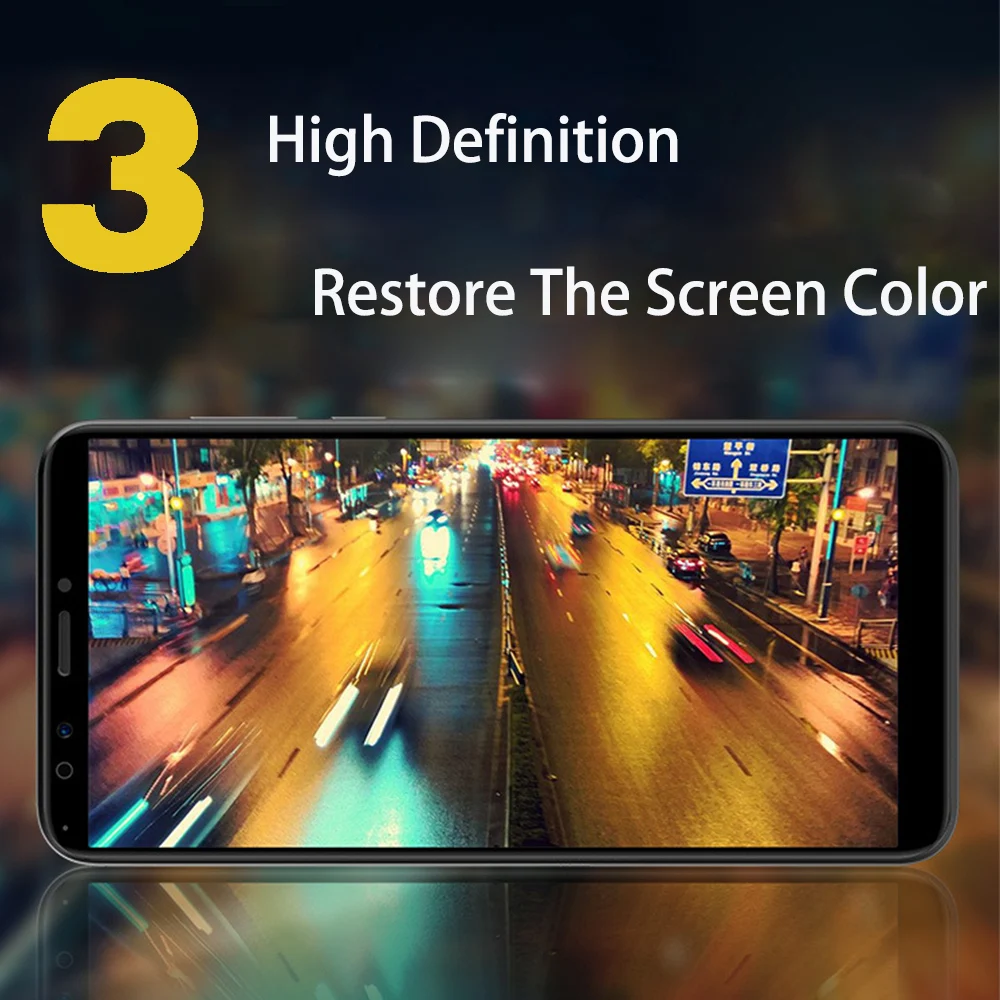 Закаленное стекло с полным покрытием для телефона Nokia 3 1 Plus X3 полное клеевое