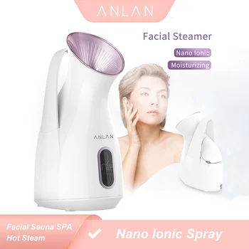 

Hot Spray Steam Face Sprayer Ion Beauty Instrument Nano Ionic Face Steamer For Face Beauty Salon Personal Sauna SPA Face Sprayer