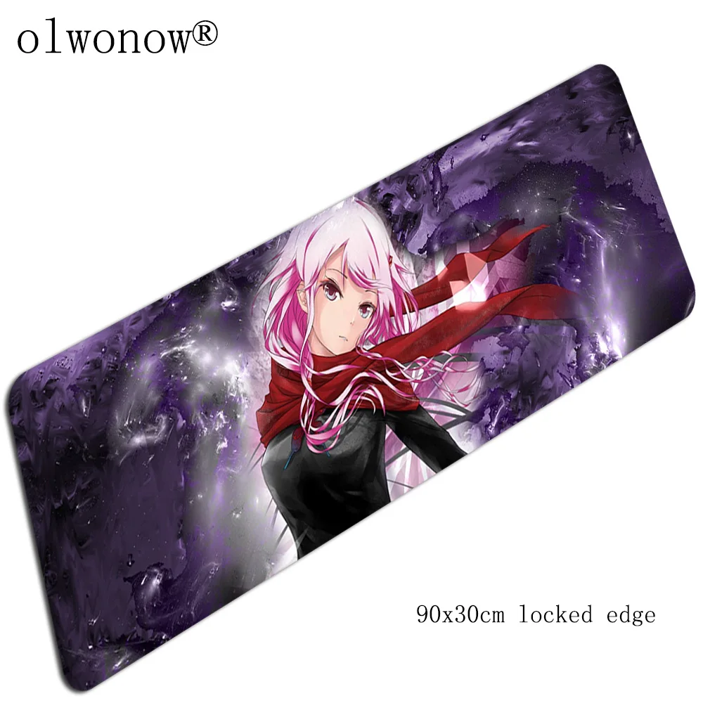 Guilty Crown коврик для мыши 900x300x3 мм большой коврик для мыши лучший игровой коврик для мыши для геймера милый Бестселлер коврик для мыши s Клавиатура - Цвет: Size 900x300x3mm