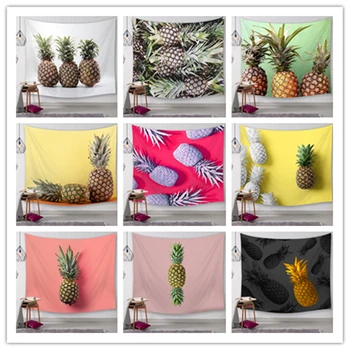 

Pineapple Hanging Wall Tapestries Mandala Bohemian Tapestry Landscape Wallpaper Wall Art Shawl Throw
