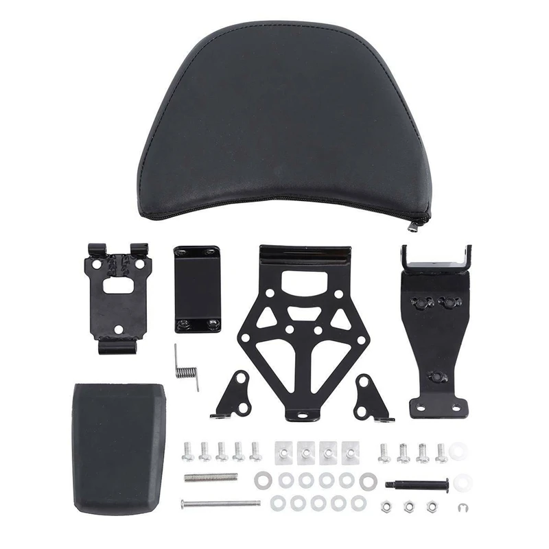 

Motorcycle Adjustable Driver Rider Seat Backrest Kit for Honda Goldwing GL1800 2001-2017 16 15 14 13