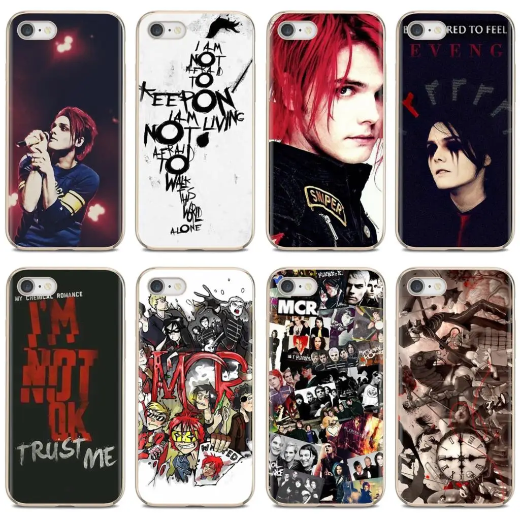 Силиконовый чехол для Huawei P8 P9 P10 P20 P30 P Smart 2019 Honor Mate 9 10 20 8X 7A 7C Pro Lite Gerard Way My Chemical Romance