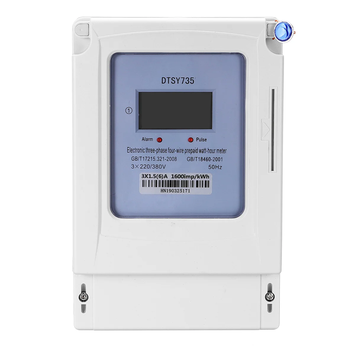 

Three-phase Four-wire 3x 220/380V Prepayment Electric Meter Energy Electric Card Meter +Card LCD Digital Display Energy Metering