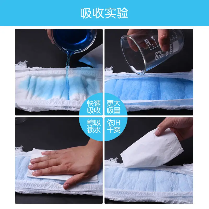 50Pcs Ultra thin breathable baby Disposable diapers M-4XL diaper for boys and girls 5-20KG Newborn Baby Pants