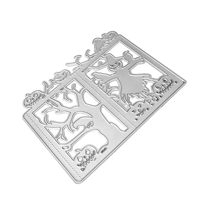 

Halloween Pumpkin Metal Cutting Dies Stencil DIY Scrapbooking Album Stamp Paper Card Embossing Crafts Decor