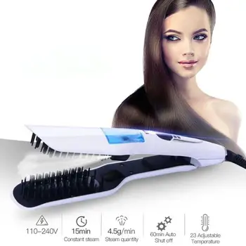 

Electric Hair Straightener Portable Hair Straightening Iron Ceramic Fast Straightening Irons Professional Hair Styling Tool
