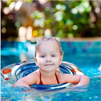 

Kids Floating Swimming Suit Suitable 1-3 Years Swimming Ring New 1pc Baby Swimming Ring Seat Pvc Coating Swimming Ring Toddler