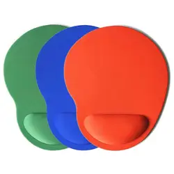 Tapis de souris pour petits pieds, jeu d'ordinateur créatif, couleur unie, Protection de l'environnement 