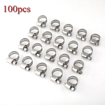 

Fastener Hose Clamps Fuel line Accessories 1/2"-3/4" Adjustable Equipment