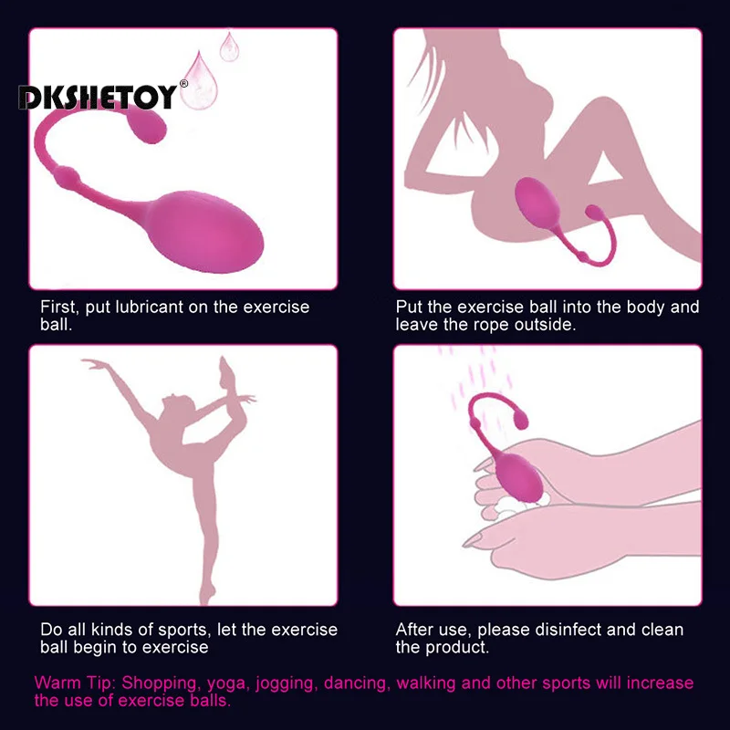 Safe Silicone Smart Kegel Ball Adult Couples Sex Toys For Women Supplies Masturbation Massage Ball Vagina Tighten Exercise kegel balls massage balls