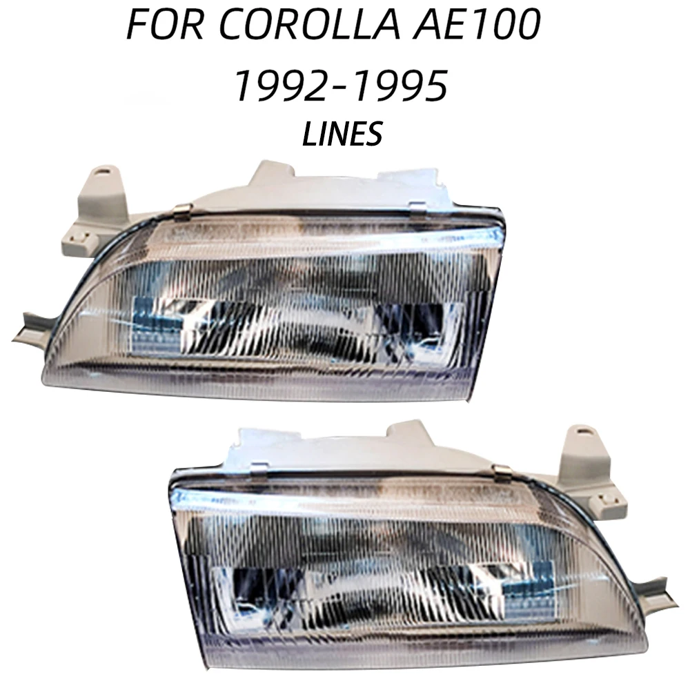 Пара автомобильных фар передние фары для Toyota Corolla AE100 AE104 1993 1994 1995 1996 1997