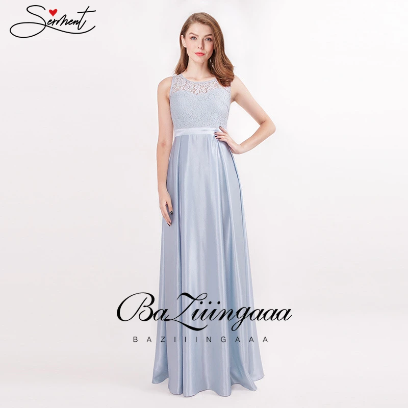 

New Elegant Woman Evening Gown Elegant Sleeveless Lace Evening Dress In Spring Suitable for Formal Parties