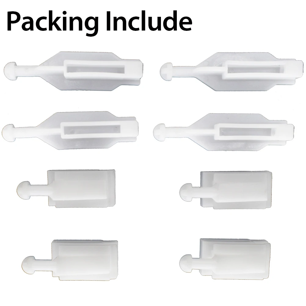 8 Pcs Auto Scheinwerfer Reflektor Teller Repair Kit Für BMW 5 Series E39 2000 2001 2002 2003 OE #63120027924 auto Ersatz – Detail 3