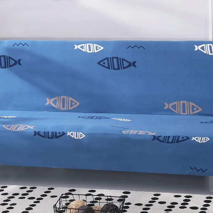 Диван Чехлы протекторы Slipcover эластичный полный охват без подлокотника для дома MK