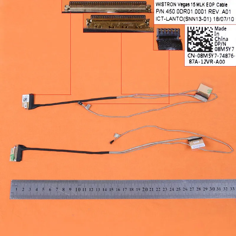 Новый ноутбук кабель для Dell Vostro 15 3576 3578 V3578 3573 3572 Орг PN: 08M5Y7 450.0DR01.00 Замена Ремонт