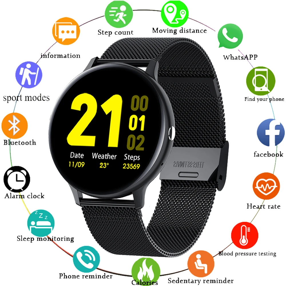 LIGE Smart Watch Men Women IP68 Waterproof Multiple Sports Mode Heart Rate Bluetooth Call Men Smartwatch For Huawei Xiaomi IOS
LIGE Smart Watch Men Women IP68 Waterproof Multiple Sports Mode Heart Rate Bluetooth Call Men Smartwatch For Huawei Xiaomi IOS