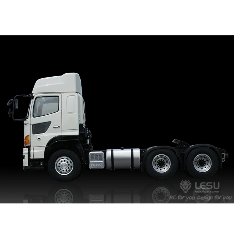 1/14 LESU Hino700 6x4 RC тягач прицеп грузовик Металлическое шасси|Радиоуправляемые