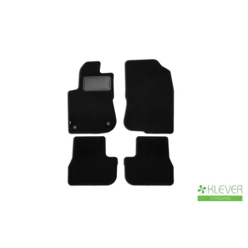 

Floor mats Klever standard Peugeot 2008 2014-, Cross, 4 PCs (textiles) (Peugeot)