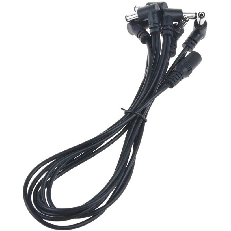 Педаль эффектов для электрогитары цепь маргаритки кабель питания 9 В DC 1A мульти-интерфейс подключения 1 до 6 кабель разделительный шнур справа