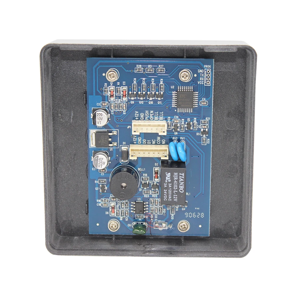 Key Touch Card Reader Wiegand Output 125kHz RFID Password Access Control System User Capacity 1000