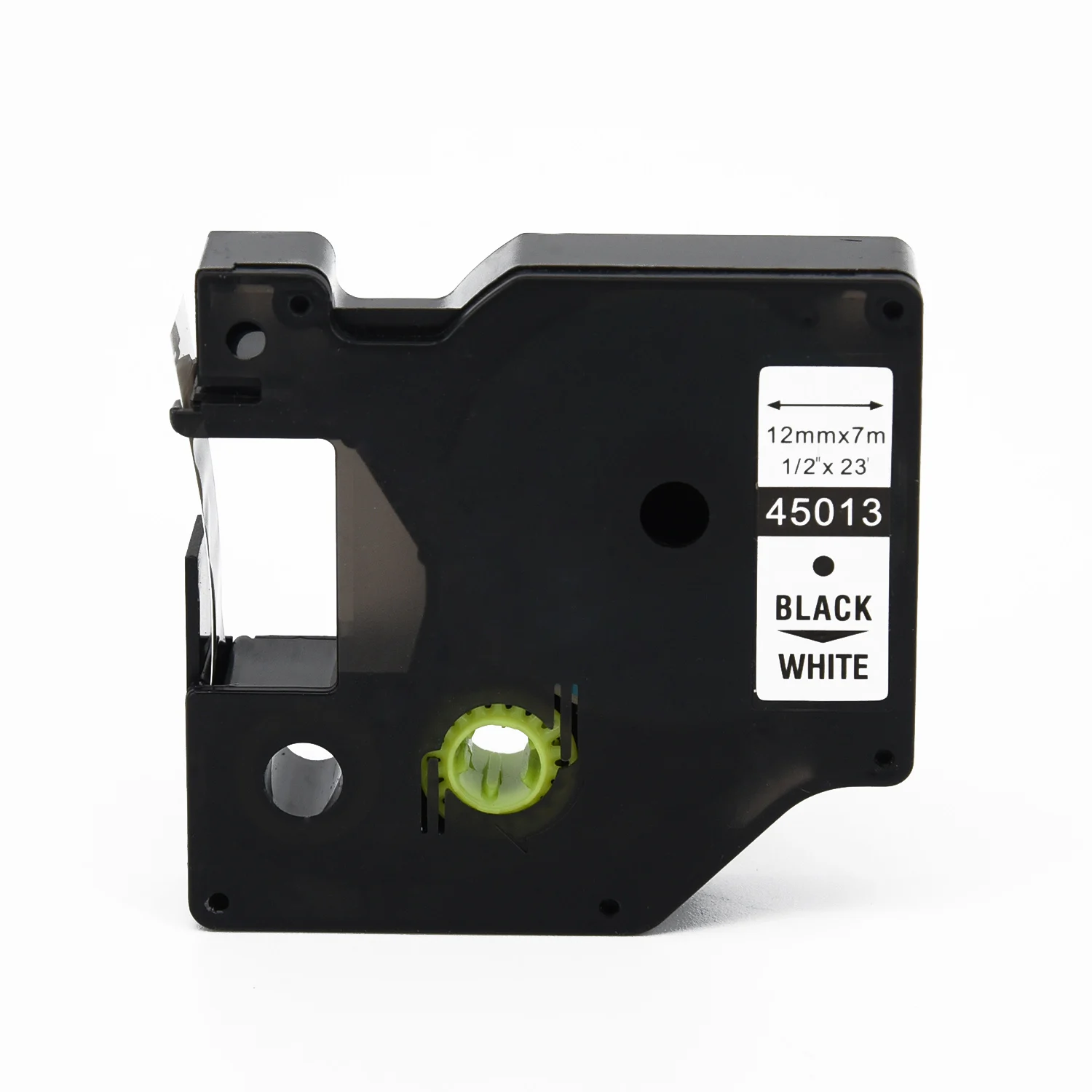 3PK 12 мм черный на белом 45013 кассета для DYMO D1 производитель этикеток LabelManager