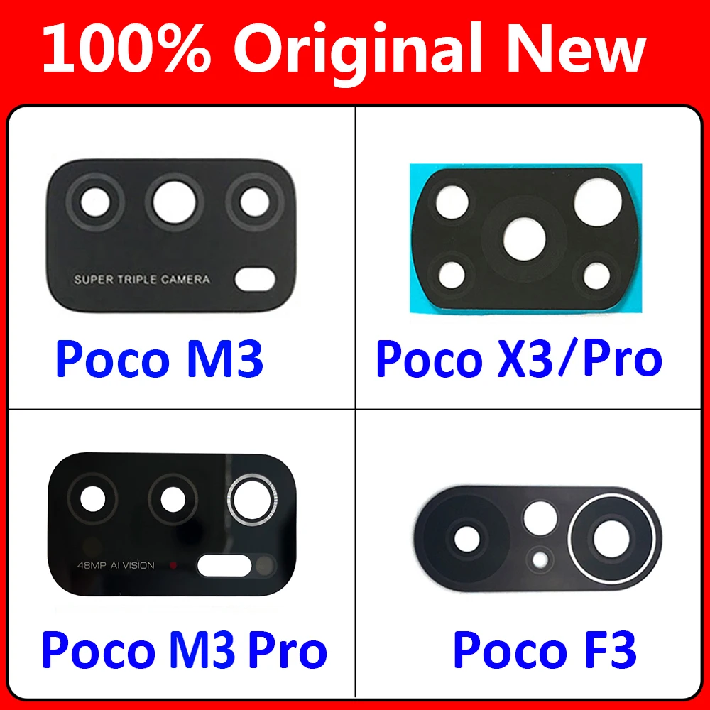 2pcs/lot, Camera Glass Lens Back Rear Camera Glass Lens For Xiaomi Mi