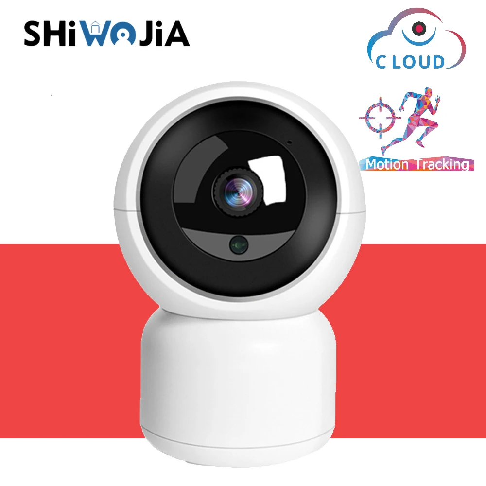

SHIWOJIA 1080P Cloud Wireless Mini IP Camera Wifi Home Security Baby Monitor CCTV Network Intelligent Automatic Tracking Camara
