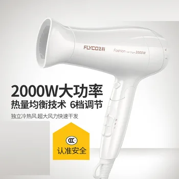 

Feike Electric Blower Household Heating and Cooling Air Fh6232 Blower Electric Blower Hair Dryer High-Power Electric Fan