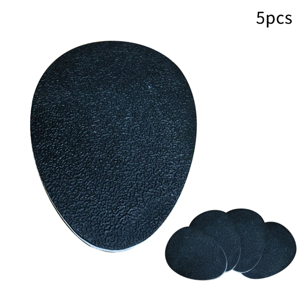 

5Pair Protective High Heel Universal Shoes Sole Grip Anti Slip Waterproof Pad Wear Resistant Dull Polish Cushion Easy Apply