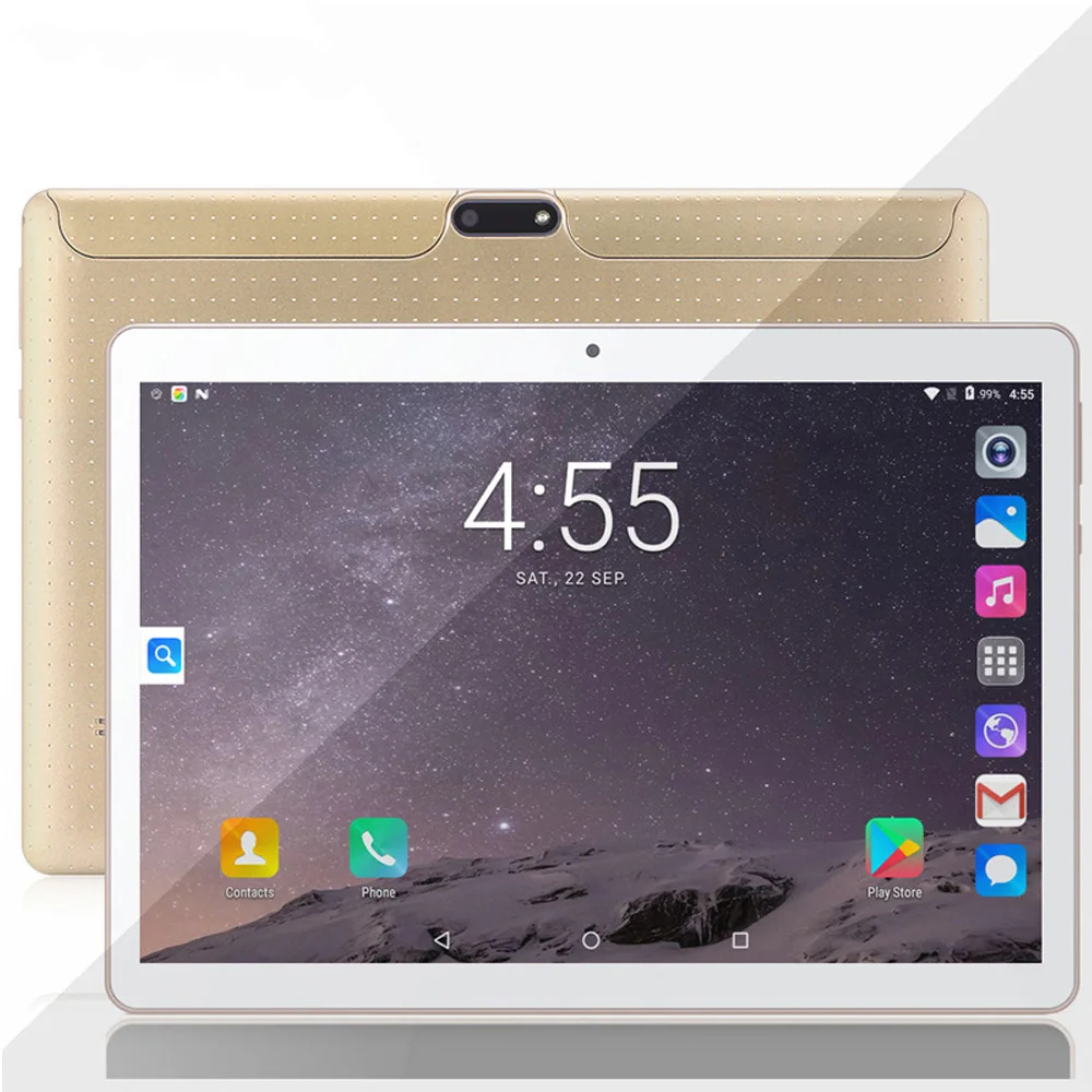 modern tablet New 10.1 Inch Tablets Android 9.0 Octa Core Phone Call Google Play 4GB RAM 64GB ROM Tablet Pc WiFi Bluetooth Type-C best affordable tablet