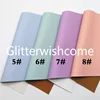 Glitterwishcome 21X29CM A4 Size Vinyl For Bows Solid Candy Colors Faux Leather Fabirc Faux Leather Sheets for Bows, GM801A ► Photo 3/6