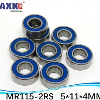 

AXK SALE PRICE High quality bearing ( blue rubber sealing cover ) MR115 RS MR115-2RS 638/5 L-1150 5X11X4 mm