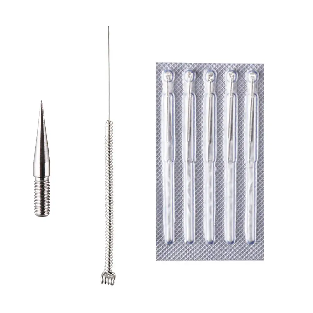 Игла для точечного пера лица чистая тату ручка наконечник иглы веснушек