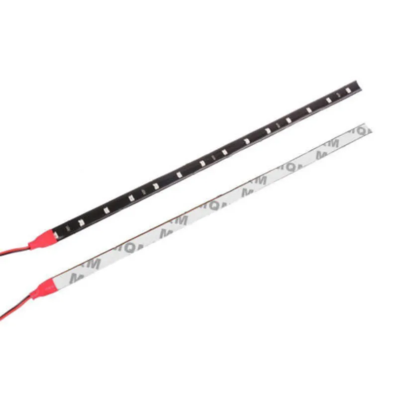 DOXINGYE 2 шт. 30 см 12 В 15 светодиодов Автомобиль Мотоцикл Гибкая полоса света 3528 SMD
