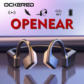 

Bluetooth 5.0 Bone Conduction Headphones Wireless Sports Earphones Waterproof Sport Open Ear Headset TWS Handsfree Headsets