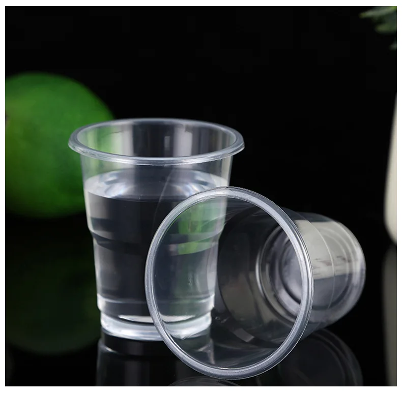 100 шт одноразовые чашки PP материал производства кристально чистые одноразовые 0utdoor пикника пластиковые чашки