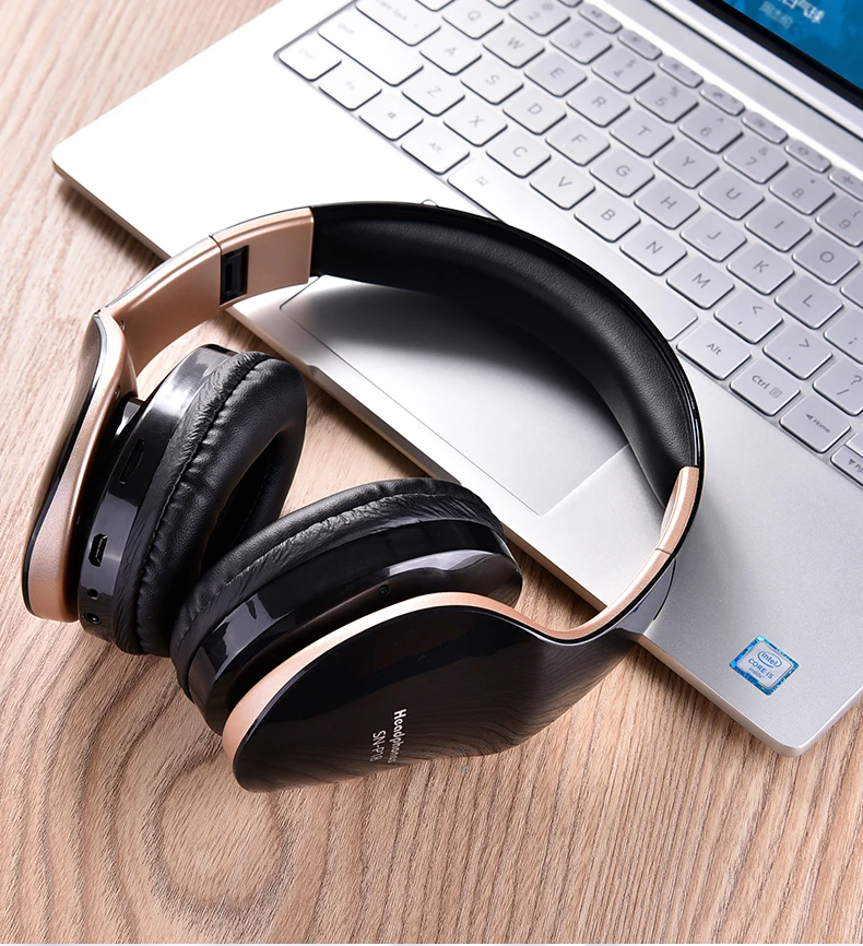Bluetooth наушники, беспроводная Bluetooth гарнитура, наушники для телефонов с шумоподавлением, проводные наушники 3,5 мм, наушники для телефонов, ПК