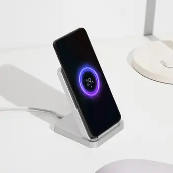 

Original Xiaomi Mi Wireless Charger 30W Vertical Air-cooled Holder Charger for Xiaomi 10 9 Pro for iPhone 11