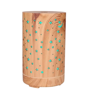 

100Ml Essential Oil Diffusers Ultrasonic Humidifier Portable Aromatherapy Diffuser with Cool Mist and 7 Colour Changing LED Ligh