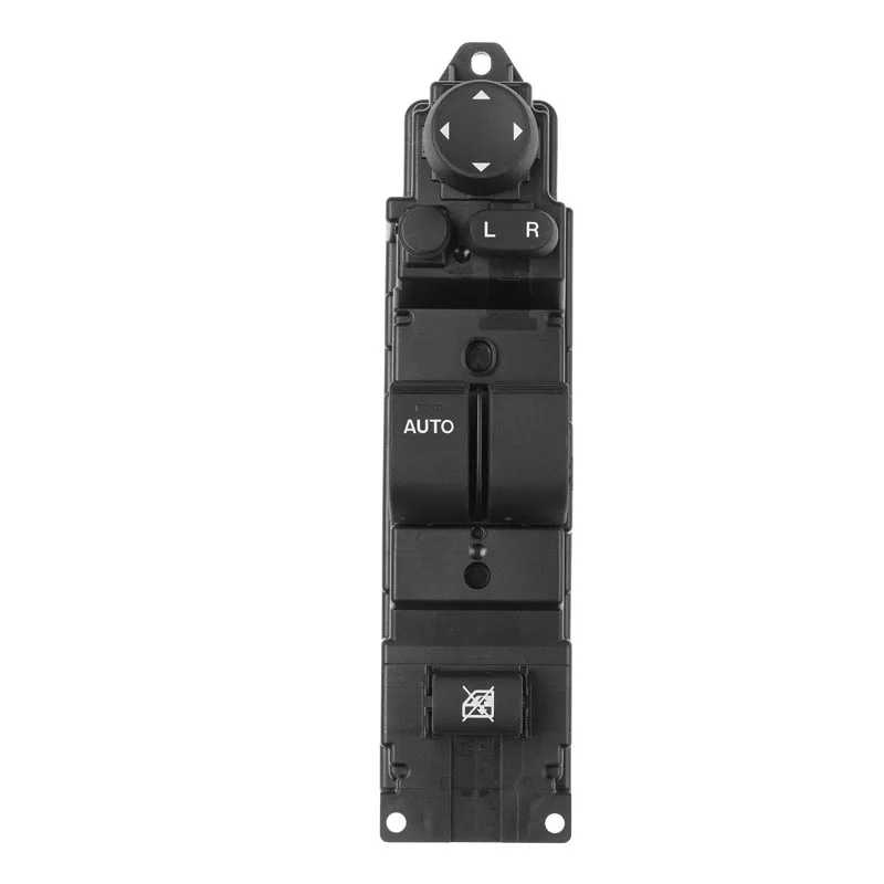 Car DF75-66-350A Front Left Power Window Switch With Auto Folding Function For
