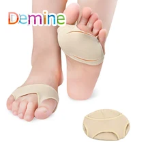 

Five Toes Forefoot Pads for Women High Heels Half Insoles Silicone Foot Pain Care Absorbs Shock Socks Toees Pad Forefoot Insole