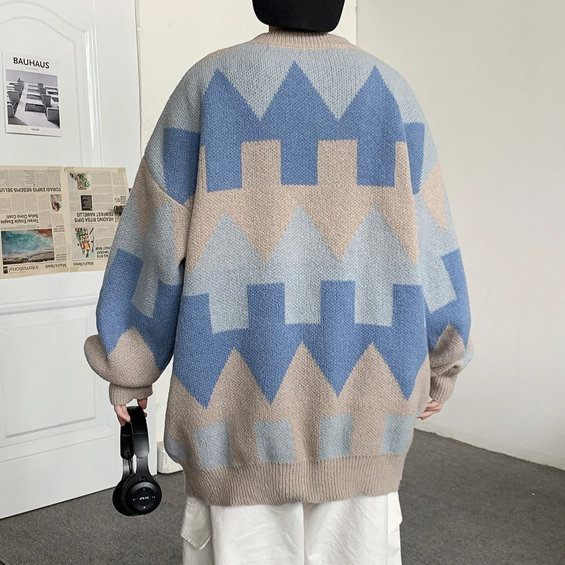 Waliicorners Oversized Sweater Fashion Knitted Sweaters Harajuku Pullover Jumper Sweater 11 H0de91828cddc43f99cc1a99e7beffdffk