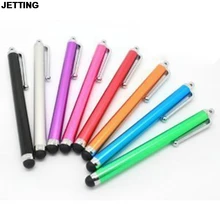 8pcs/lot 8 Colors Stylus Touch Screen Pen For iPhone 5 4s iPad  iPod Touch Smart Phone Tablet PC Universal