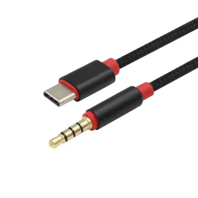 20pcs USB Type C to 3 5mm AUX Audio Cable Type c Headphones Jack Adapter For Huawei P40 P30 Pro Xiaomi Mi10 Pro Note 10